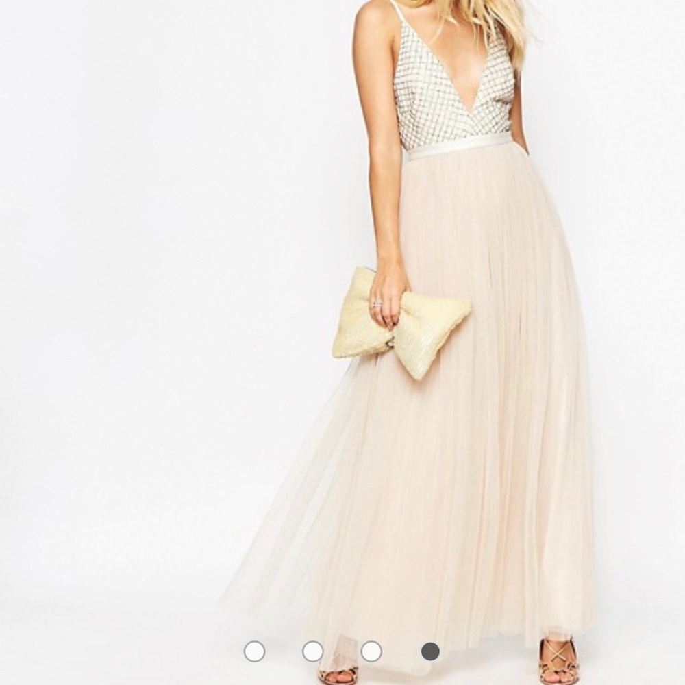 Needle & Thread Embellished Maxi Dress